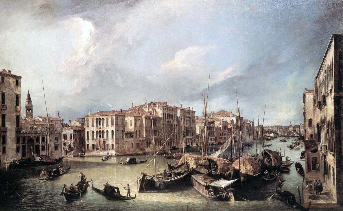 North-East toward the Rialto